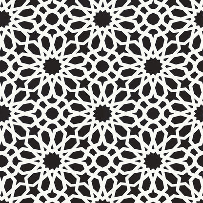 SCHUMACHER  OTTOMAN CHIC AGADIR SCREEN   NOIR   - 5006642