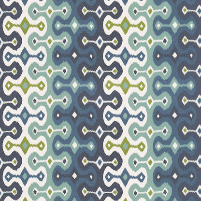 SCHUMACHER WALLCOVERING  MARTYN LAWRENCE BULLARD DARYA IKAT SIDEWALL   SKY   - 5006652