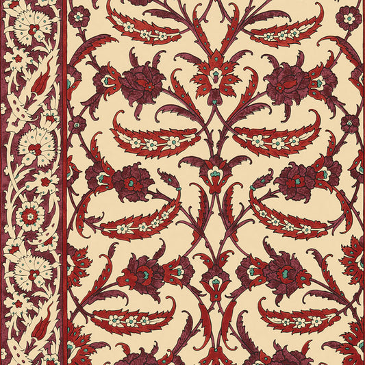 SCHUMACHER  OTTOMAN CHIC TOPKAPI   Pomegranate   - 5006662