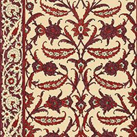 SCHUMACHER  OTTOMAN CHIC TOPKAPI   Pomegranate   - 5006662