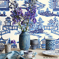 SCHUMACHER  EXUBERANT PRINTS NANJING   Jade   - 5006912