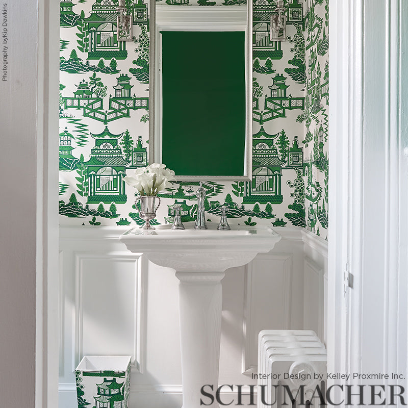 SCHUMACHER  EXUBERANT PRINTS NANJING   Jade   - 5006912