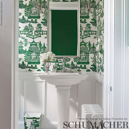 SCHUMACHER  EXUBERANT PRINTS NANJING   Jade   - 5006912