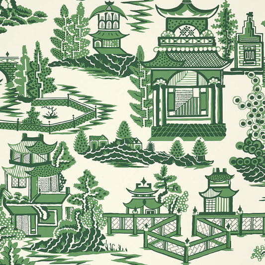 SCHUMACHER  EXUBERANT PRINTS NANJING   Jade   - 5006912