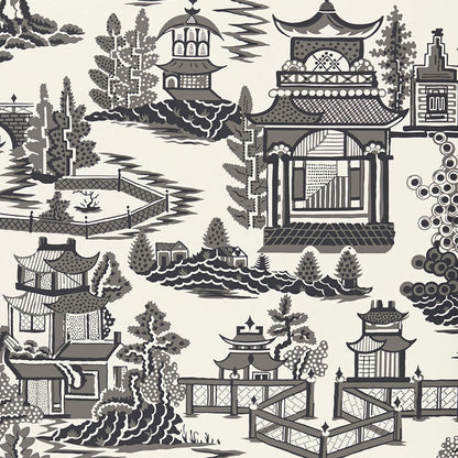 SCHUMACHER  EXUBERANT PRINTS NANJING   Smoke   - 5006913