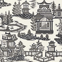 SCHUMACHER  EXUBERANT PRINTS NANJING   Smoke   - 5006913