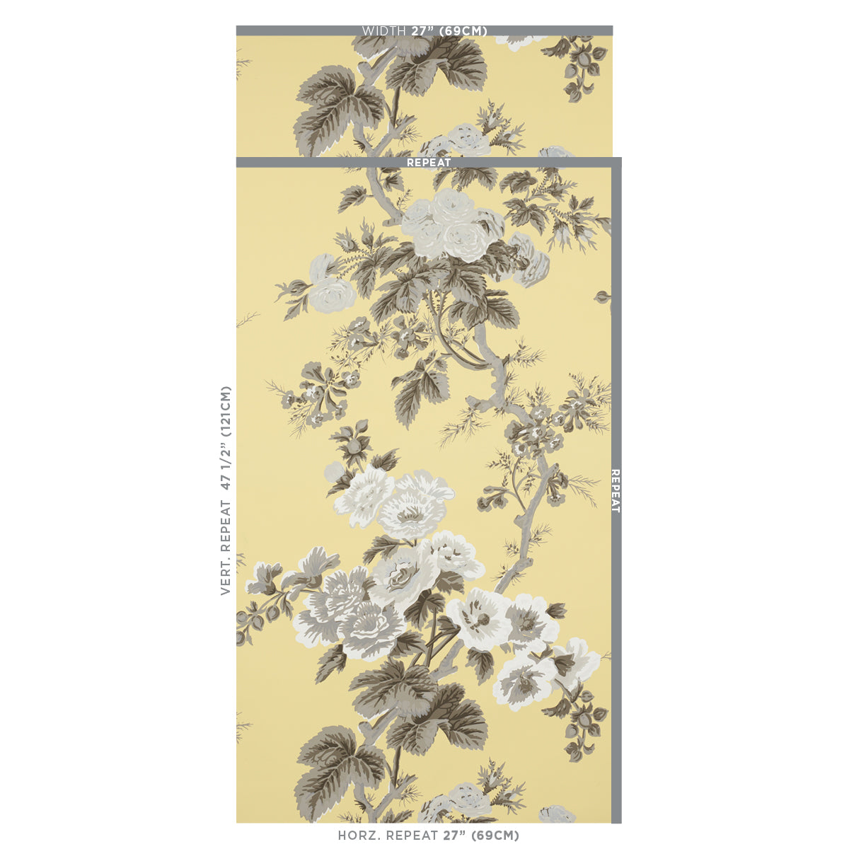 SCHUMACHER  REVISIT OF POPULAR PATTERNS PYNE HOLLYHOCK   BUTTERCUP   - 5006925