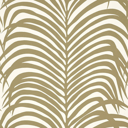 SCHUMACHER  PRINT HAPPY ZEBRA PALM   Khaki   - 5006930