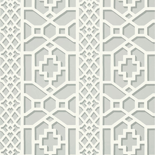SCHUMACHER  PRINT HAPPY ZANZIBAR TRELLIS   CLOUD   - 5006943