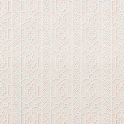 SCHUMACHER WALLCOVERING  PRINT HAPPY ZANZIBAR TRELLIS   BLUSH   - 5006944