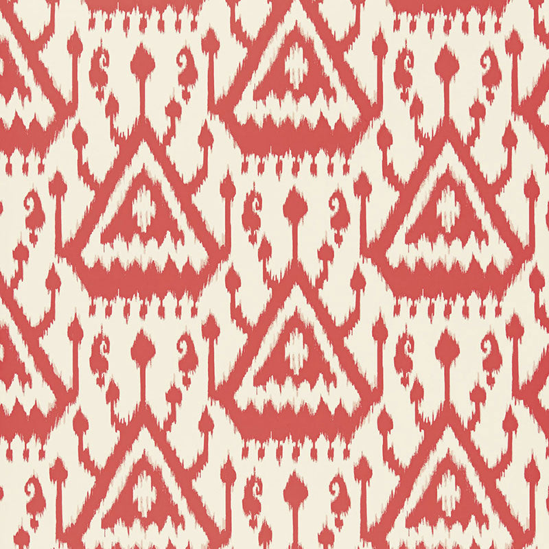 SCHUMACHER  PRINT HAPPY VIENTIANE IKAT   Coral   - 5006950