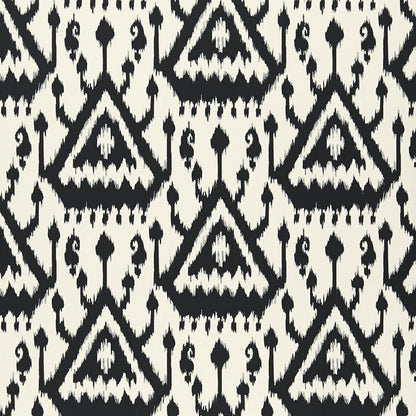 SCHUMACHER  PRINT HAPPY VIENTIANE IKAT   Ebony   - 5006951