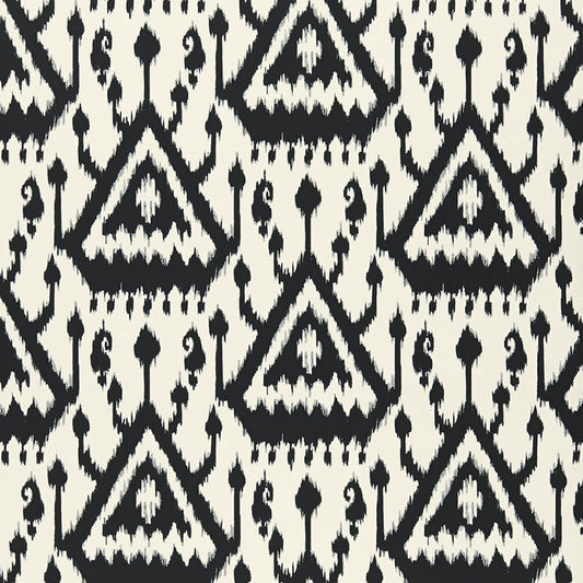 SCHUMACHER  PRINT HAPPY VIENTIANE IKAT   Ebony   - 5006951