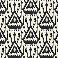 SCHUMACHER  PRINT HAPPY VIENTIANE IKAT   Ebony   - 5006951