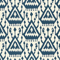 SCHUMACHER  PRINT HAPPY VIENTIANE IKAT   Indigo   - 5006952