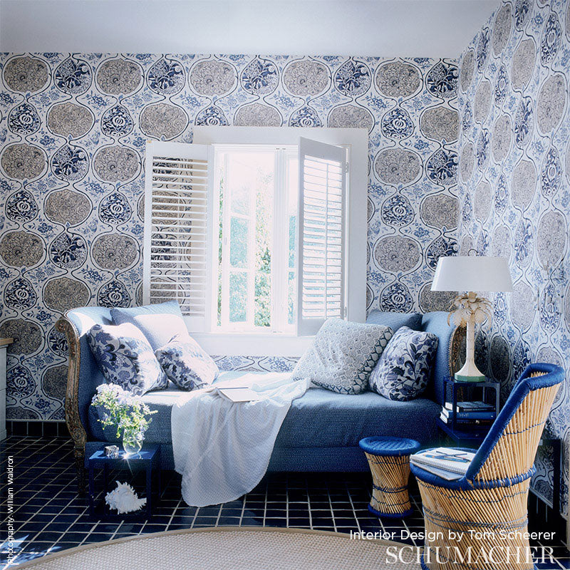 SCHUMACHER  EXUBERANT PRINTS KATSUGI   Fuchsia & Chartreuse   - 5006963