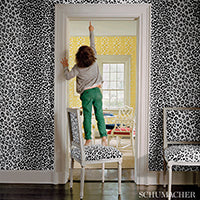 SCHUMACHER  EXUBERANT PRINTS ICONIC LEOPARD   Linen   - 5007011