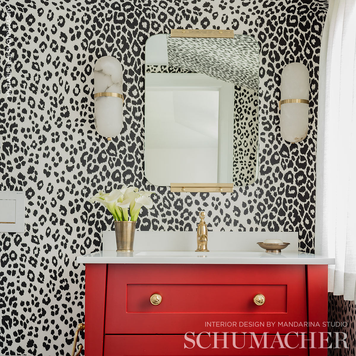 SCHUMACHER  EXUBERANT PRINTS ICONIC LEOPARD   Graphite   - 5007012