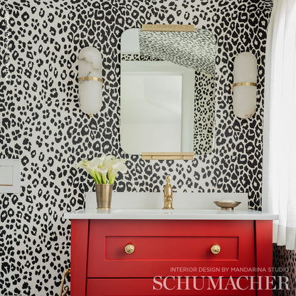 SCHUMACHER  EXUBERANT PRINTS ICONIC LEOPARD   Graphite   - 5007012