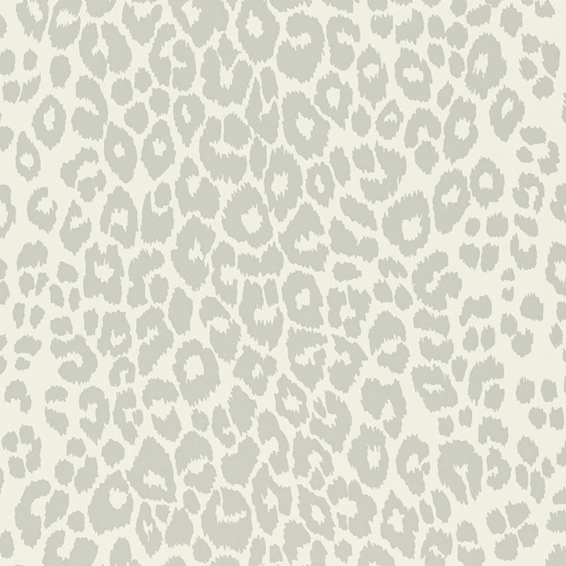 SCHUMACHER WALLCOVERING  EXUBERANT PRINTS ICONIC LEOPARD   CLOUD   - 5007013