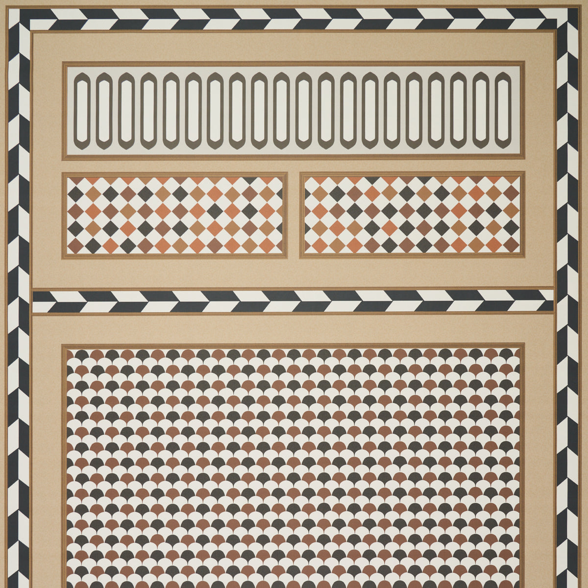 SCHUMACHER  CLUB CAVALIER ROBINCHON PANEL A   Brown   - 5007100