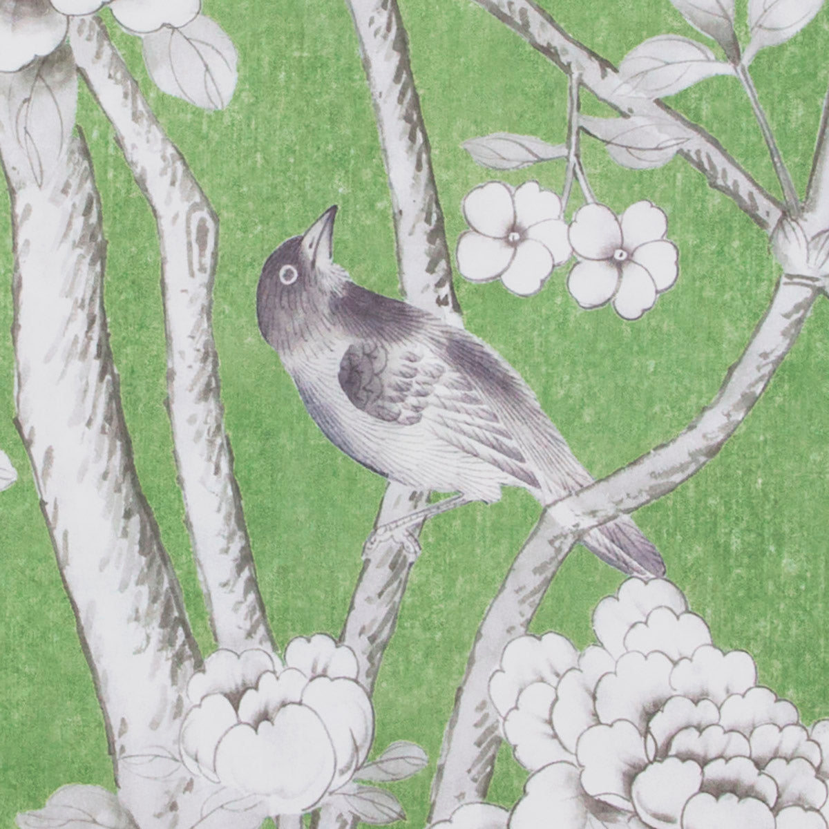 SCHUMACHER WALLCOVERING  MARY MCDONALD CHINOIS PALAIS PANEL   LETTUCE   - 5007120