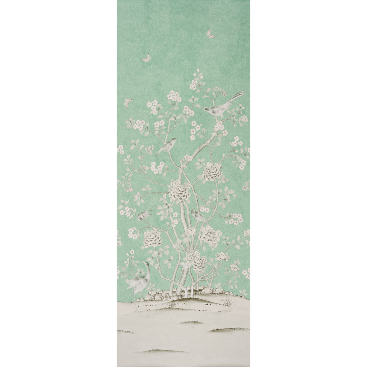 SCHUMACHER  MARY MCDONALD CHINOIS PALAIS PANEL   AQUAMARINE   - 5007123