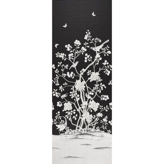 SCHUMACHER  MARY MCDONALD CHINOIS PALAIS PANEL   NOIR   - 5007127