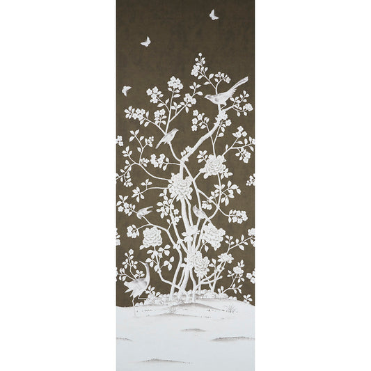 SCHUMACHER  PANELS CHINOIS PALAIS PANEL   CHOCOLATE   - 5007129