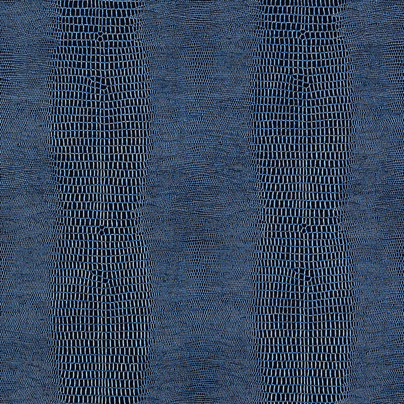 SCHUMACHER WALLCOVERING  FABULOUS FAUX KOMODO   PRUSSIAN   - 5007344