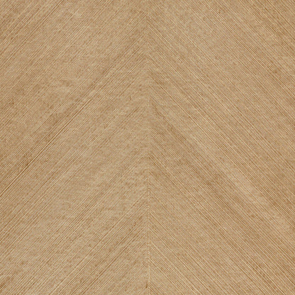 Light beige wood surface with chevron grain pattern and subtle seam, smooth natural wood finish.