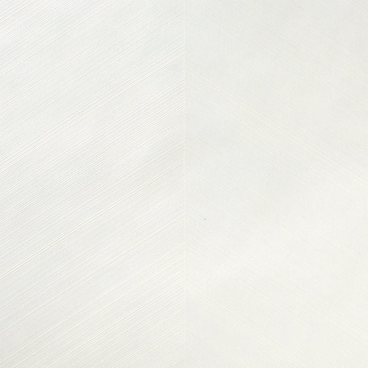 SCHUMACHER  TEXTURED & HIGH PERFORMANCE WALLCOVERING COMBED CHEVRON   IVORY   - 5007424
