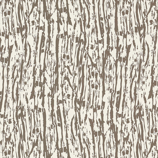 SCHUMACHER  DRAWN FROM NATURE TREE TEXTURE   MOCHA   - 5007472