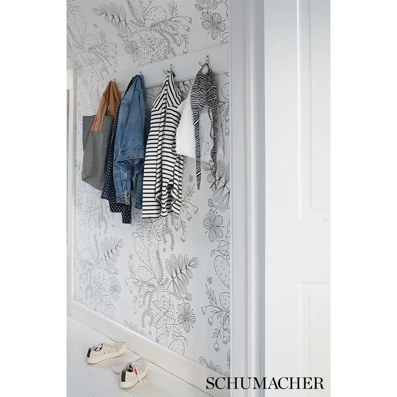 SCHUMACHER  DRAWN FROM NATURE BLOMMEN   Ebony   - 5007494