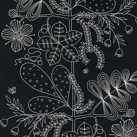 SCHUMACHER  DRAWN FROM NATURE BLOMMEN   Ebony   - 5007494