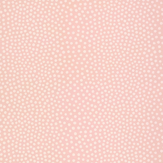 SCHUMACHER WALLCOVERING  THE SMART SET RAINDOTS   WASHED PINK   - 5007500