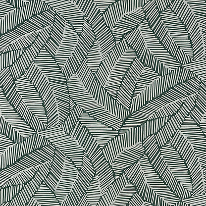SCHUMACHER  DRAWN FROM NATURE ABSTRACT LEAF   METALLIC SLATE   - 5007534