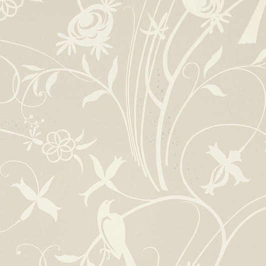 SCHUMACHER  DRAWN FROM NATURE SKY MEADOW   LINEN   - 5007620