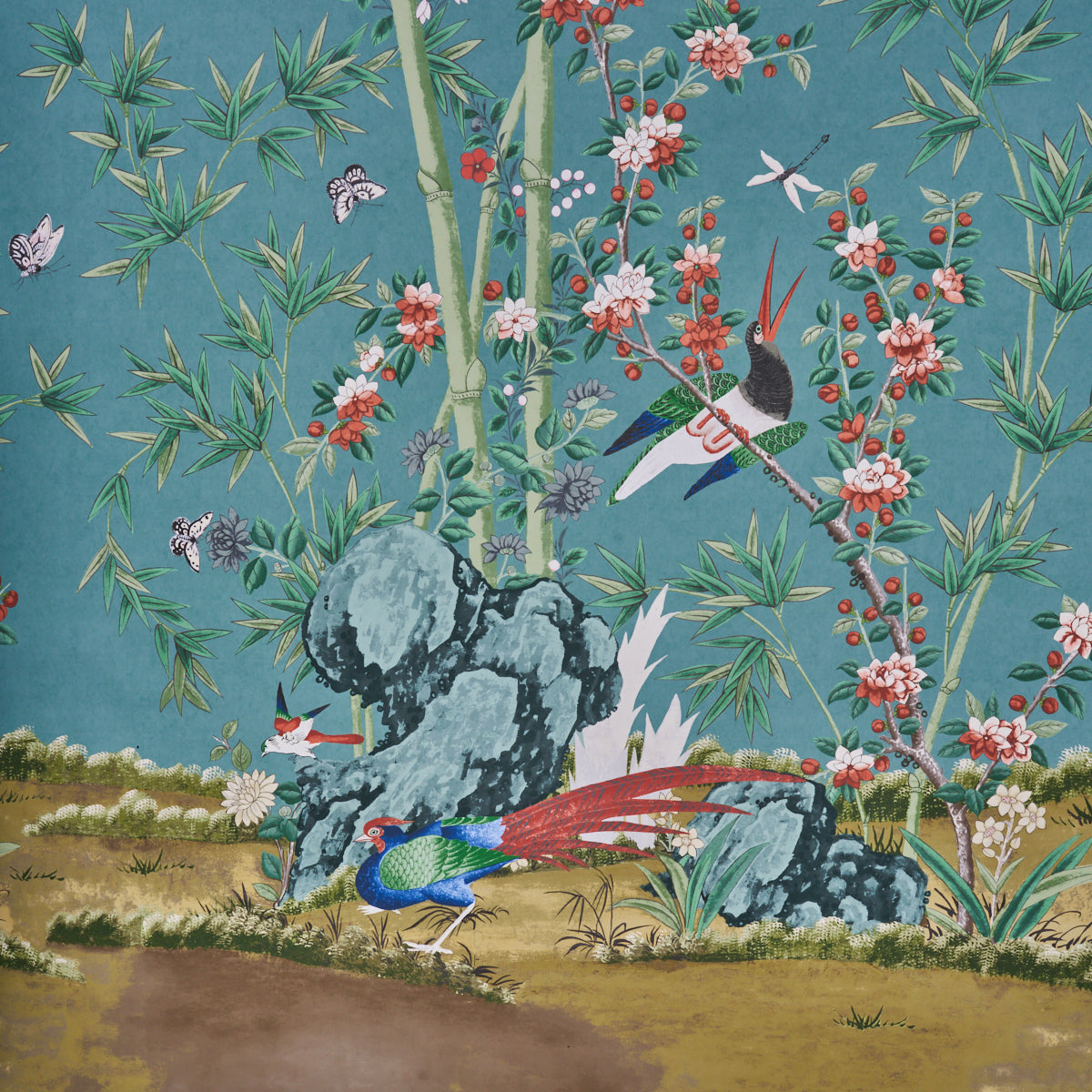 SCHUMACHER WALLCOVERING  MILES REDD BRIGHTON PAVILION PANEL   Multi   - 5007740