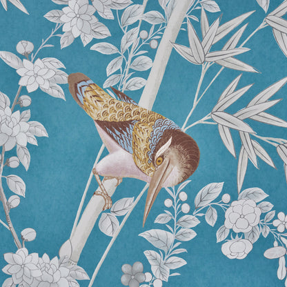 SCHUMACHER WALLCOVERING  MILES REDD BRIGHTON PAVILION PANEL   PEACOCK   - 5007741