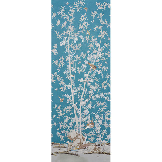 SCHUMACHER WALLCOVERING  MILES REDD BRIGHTON PAVILION PANEL   PEACOCK   - 5007741