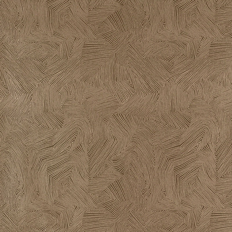 SCHUMACHER  DRAWN FROM NATURE LABYRINTH METALLIC   ESPRESSO   - 5007771