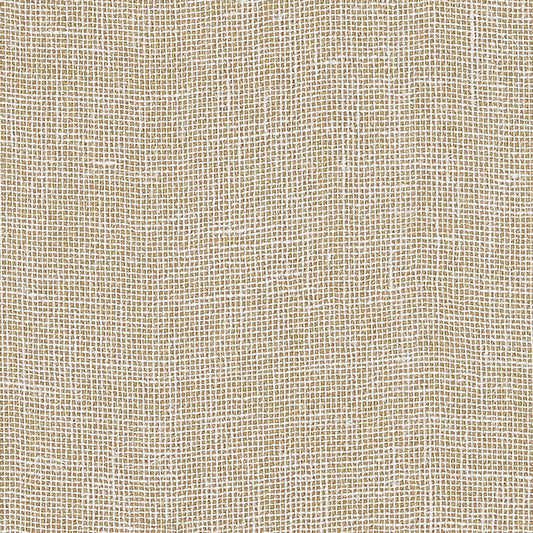 SCHUMACHER  QUIET BEAUTY LINEN GESSO   GILT   - 5007808