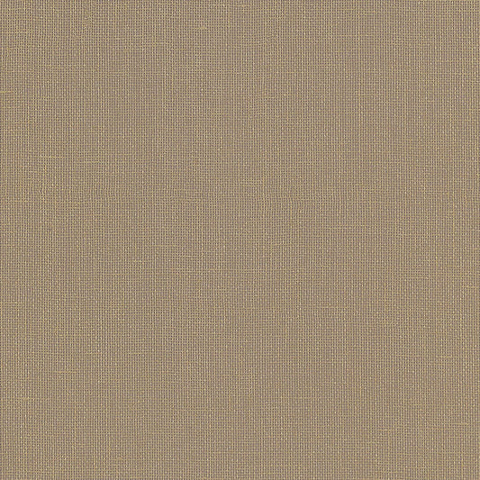 SCHUMACHER  QUIET BEAUTY GILDED LINEN   COCOA , GOLD   - 5007848