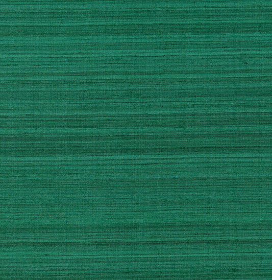 SCHUMACHER  FABRIC WALLCOVERINGS SHADED SILK   EMERALD   - 5007864