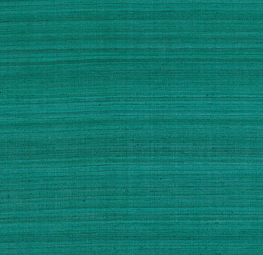 SCHUMACHER  FABRIC WALLCOVERINGS SHADED SILK   PEACOCK   - 5007865
