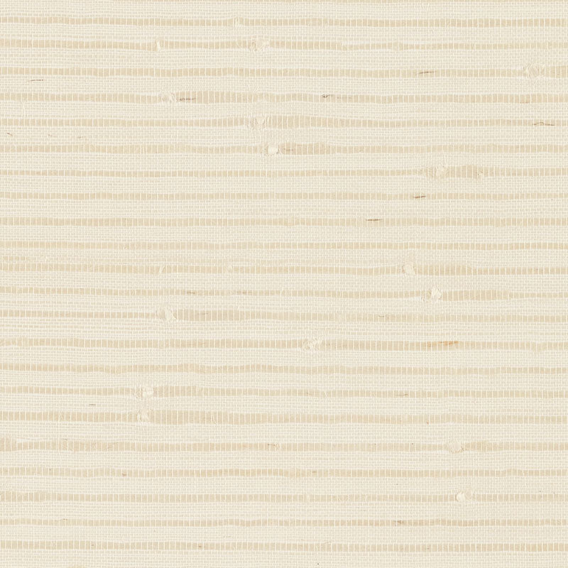 SCHUMACHER  QUIET BEAUTY BANDED GRASSCLOTH   CREAM   - 5007900