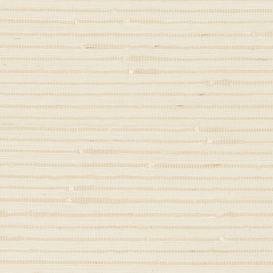 SCHUMACHER  QUIET BEAUTY BANDED GRASSCLOTH   CREAM   - 5007900