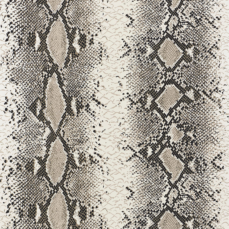 SCHUMACHER WALLCOVERING  ANIMAL PRINTS & WOVENS SNAKE CHARMER   CINDER   - 5008180