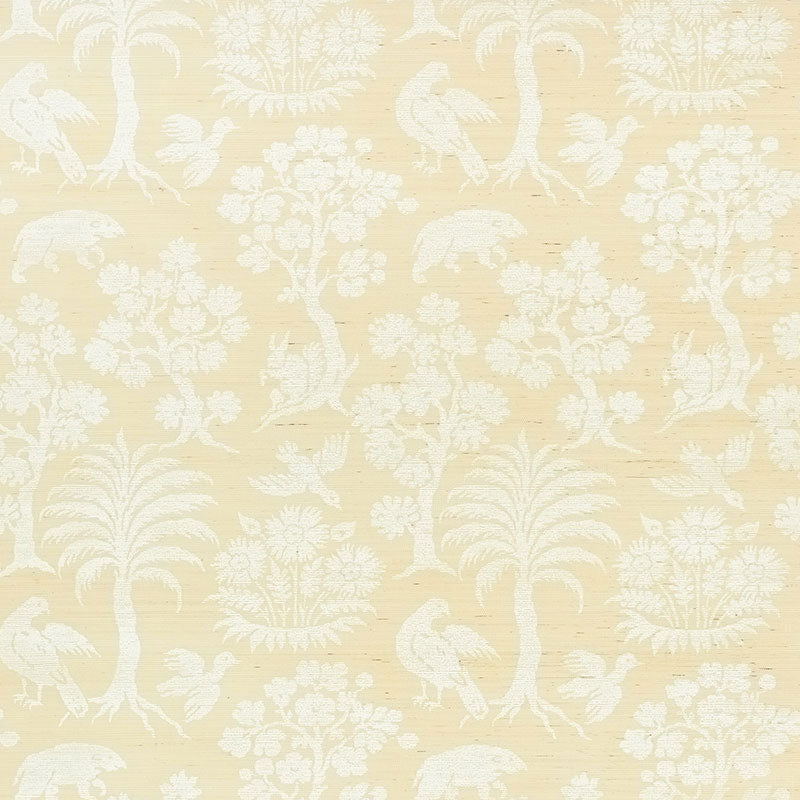 SCHUMACHER  SHANGRI-LA WOODLAND SILHOUETTE SISAL   IVORY   - 5008280